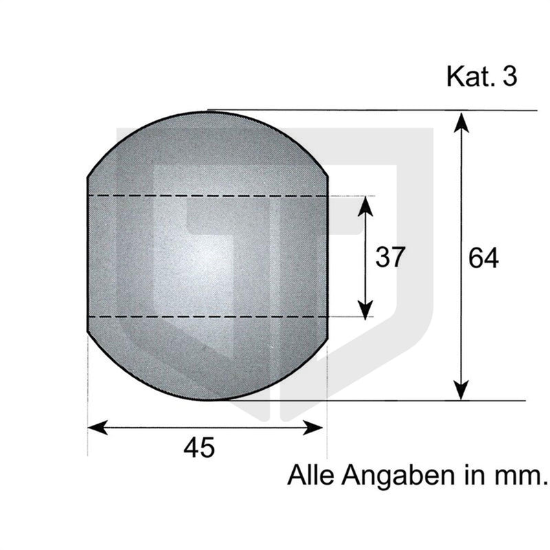 Unterlenkerkugel Kat. 3 - trecker-teile.de