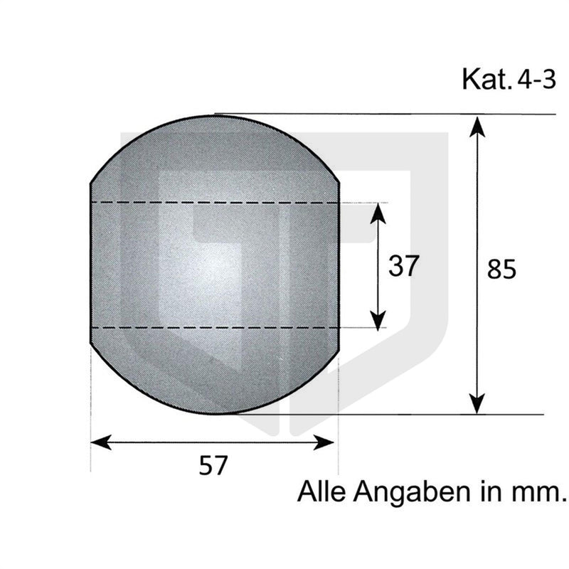 Unterlenkerkugel Kat. 4-3 - trecker-teile.de