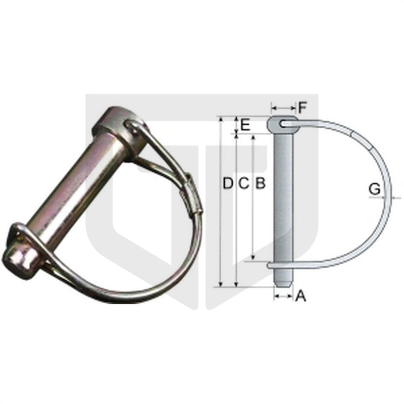 Rohrvorstecker 8,0 x 45 mm 100366